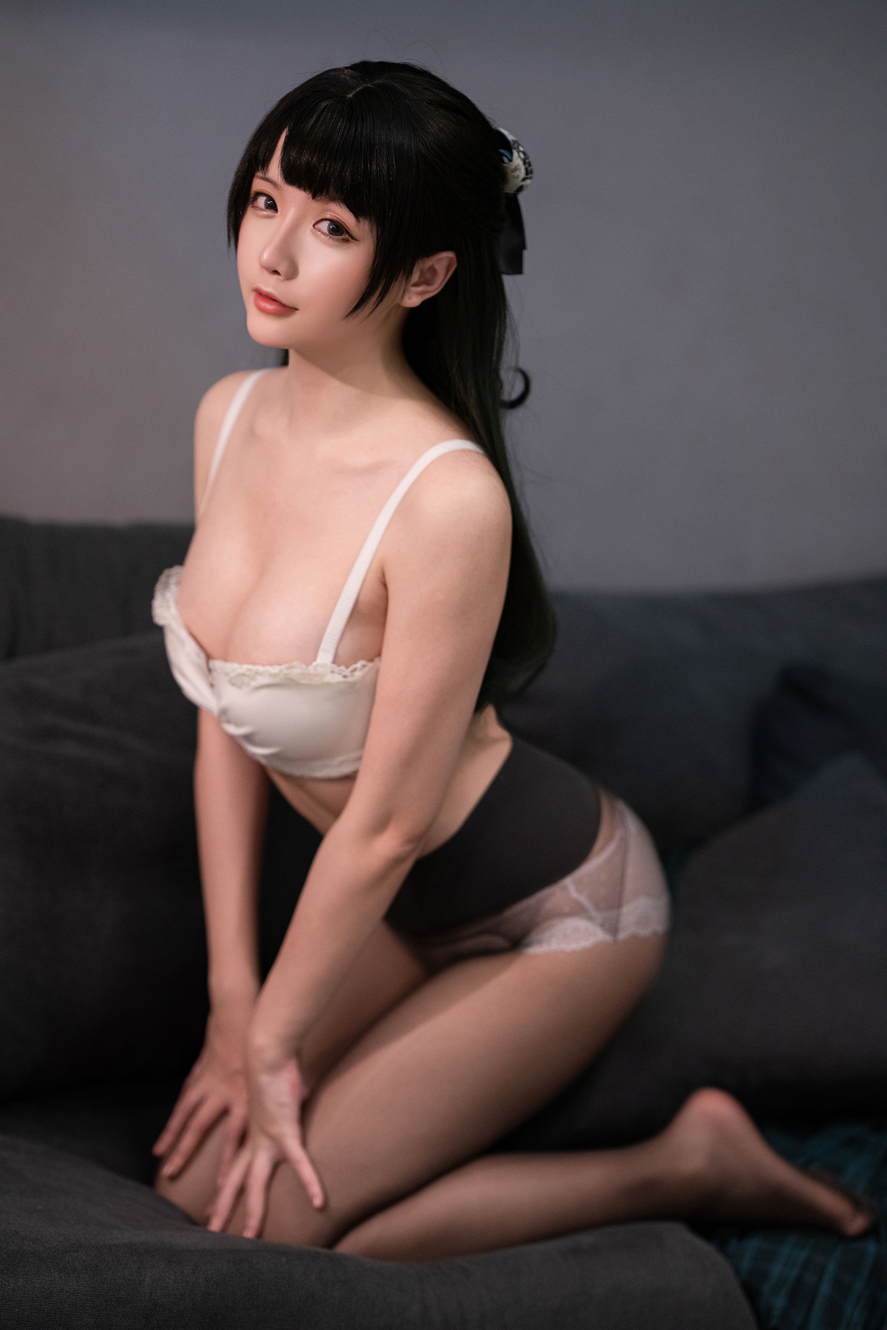 [COS写真]星之迟迟–JK-绿插图5